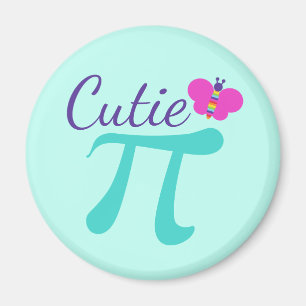 Imã Símbolo Cutie Pi Math Pun