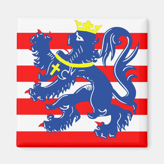 Imã Símbolo da cidade de Bruges Bandeira Bélgica (Frente)