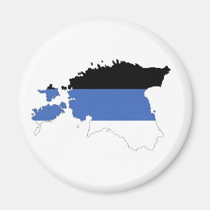Imã símbolo da forma do mapa da bandeira de país de