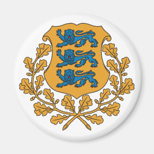 Imã Símbolo da Heráldica do Casaco Oficial de Armas 