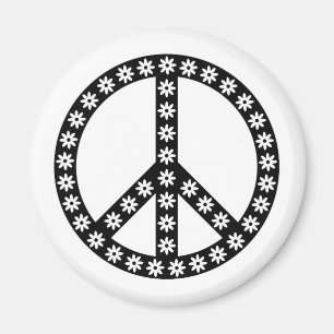 Imã Símbolo Daisy Peace