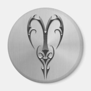 Imã Símbolo de aço inoxidável do Aries