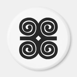 Imã Símbolo de Adinkra da humildade da força de