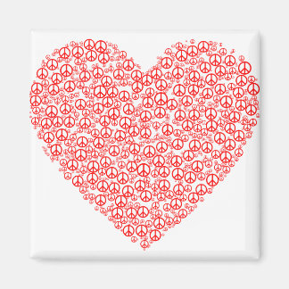 Imã símbolo de amor pela paz