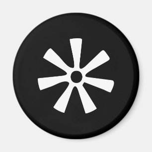 Imã Símbolo de ANANSE NTONTAN   da sabedoria,