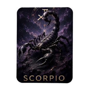 Ímã Símbolo de Ástrologia Celestial Escorpião Zodíaco