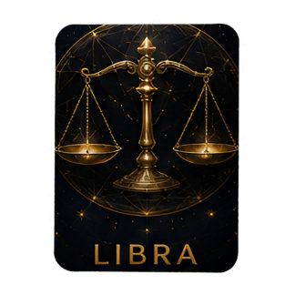 Ímã Símbolo de Astrologia Celestial Libra Zodíaco Esca