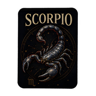 Ímã Símbolo de Ástrologia Celestial Zodíaco Escorpião