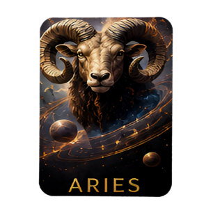 Ímã Símbolo de Astronomia do Zodíaco de Áries