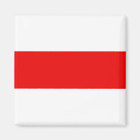 Símbolo de bandeira do protesto bielorrusso revolu