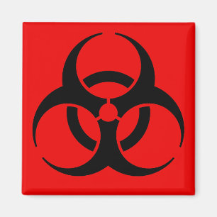 Imã Símbolo de Biohazard