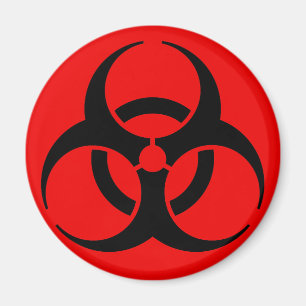 Imã Símbolo de Biohazard