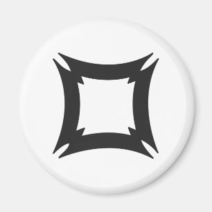 Imã Símbolo de FIHANKRA   Adinkra da segurança e da