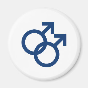 Imã Símbolo de gênero MLM Gay Men