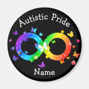 Imã Símbolo de Infinidade do Orgulho Autista