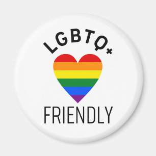 Imã símbolo de orgulho amigável do lgbtq amor gay lg