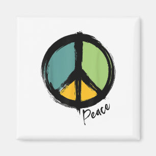 Imã Símbolo De Paz Salvar A Terra Diz Não À Guerra Pac