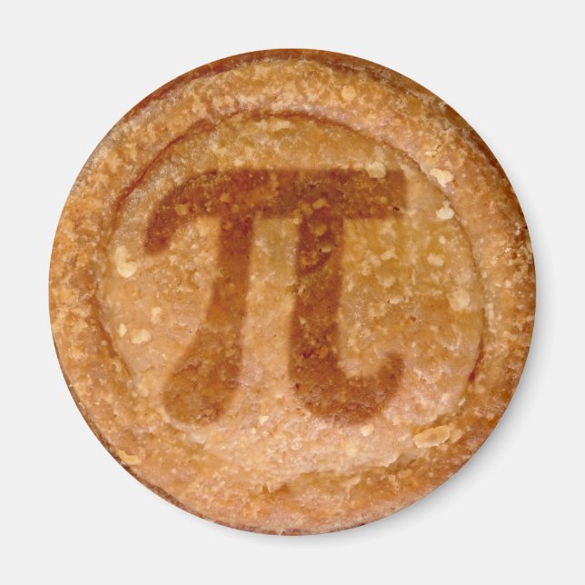 Imã Símbolo de Pie de Pork Quirky (Frente)