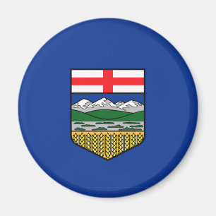 Imã Símbolo de província de Alberta Flag Canada