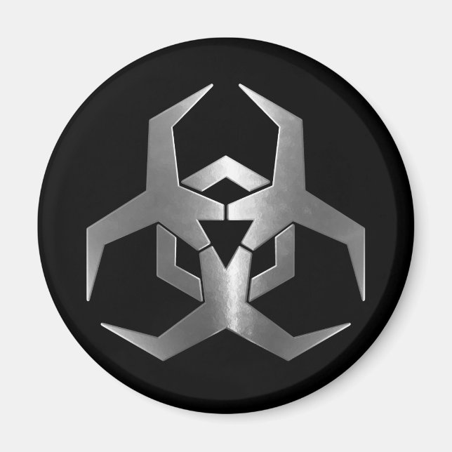 Imã Símbolo de risco de malware (Frente)
