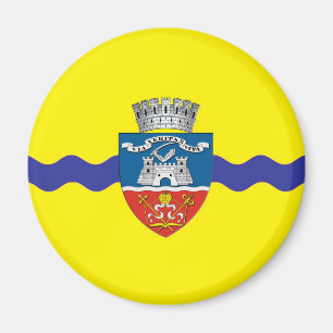 Imã símbolo de romania da bandeira da cidade do arad
