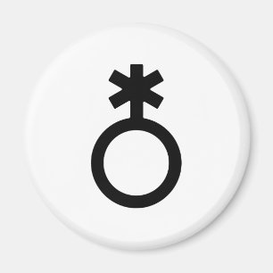 Imã Símbolo de sexo não binário