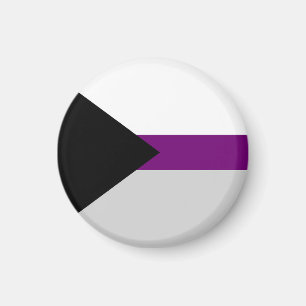 Imã Símbolo de sexualidade de bandeira demissexual ide