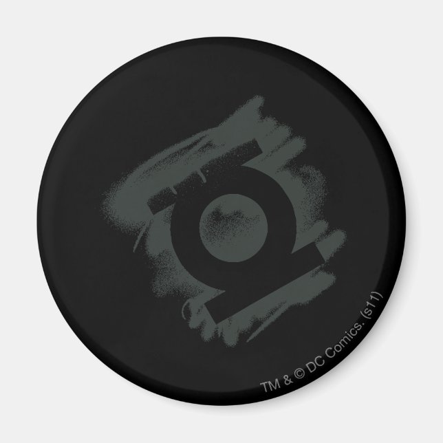 Imã Símbolo de Spray Lanterna Verde (Frente)