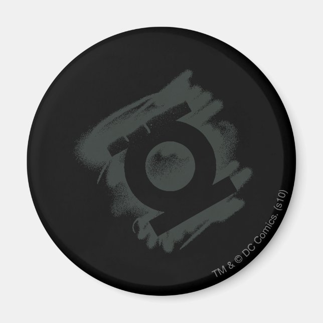 Imã Símbolo de Spray Lanterna Verde (Frente)