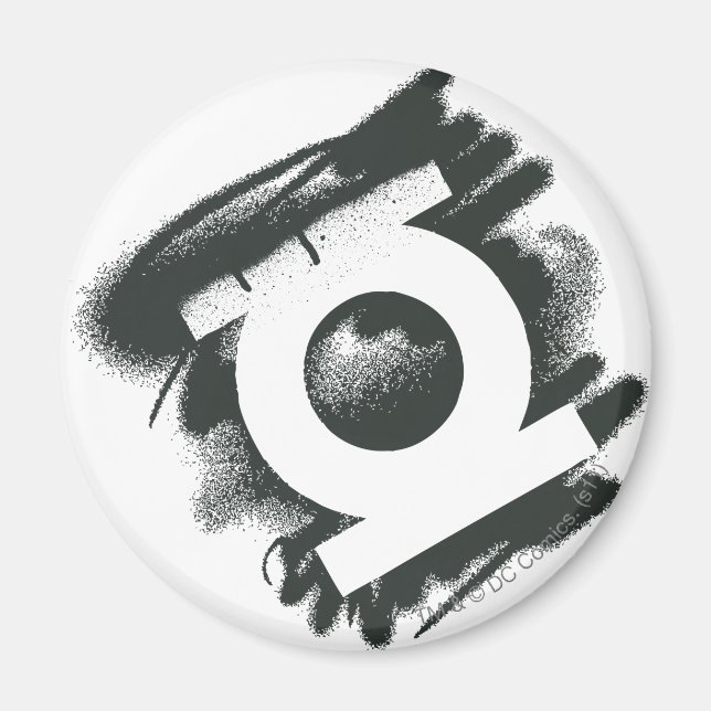 Imã Símbolo de Spray Lanterna Verde (Frente)