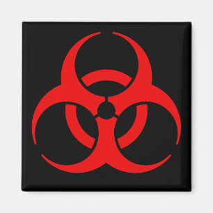 Imã Símbolo do Biohazard