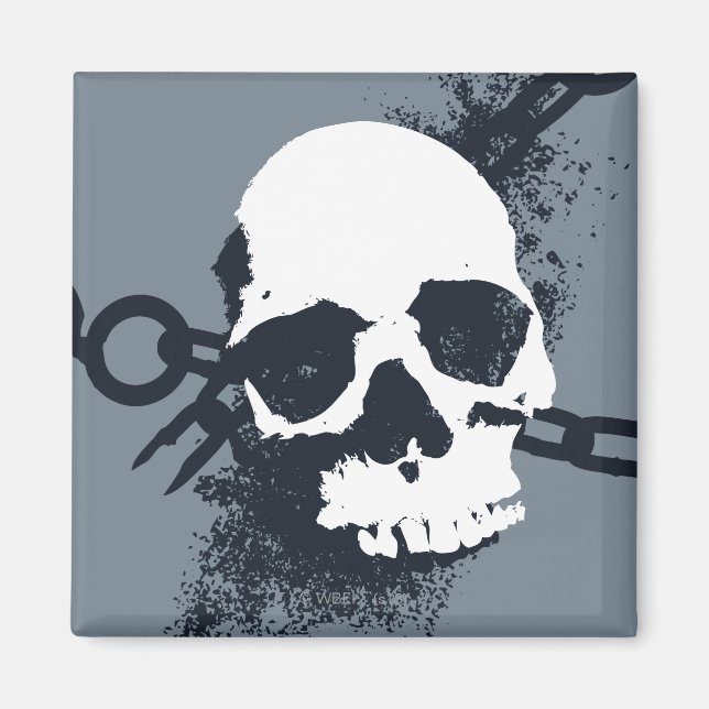 Imã Símbolo do crânio do necromante (Frente)