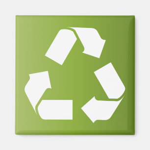 Imã SÍMBOLO DO reciclar