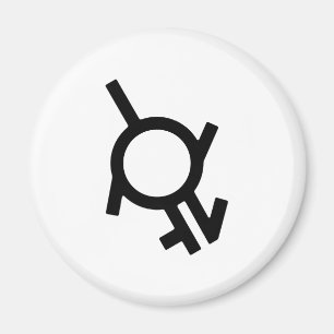 Imã Símbolo do sexo e neutrose