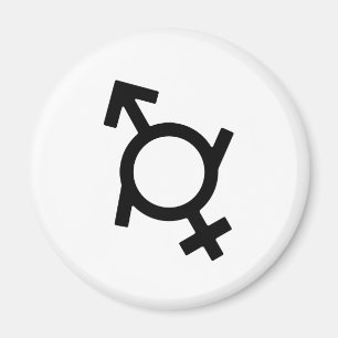 Imã Símbolo do sexo feminino e masculino