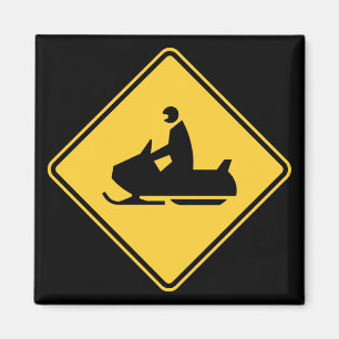 Imã Símbolo do Snowmobile