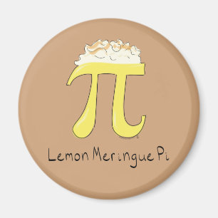 Imã Símbolo Engraçado Math Humor Lemon Pi