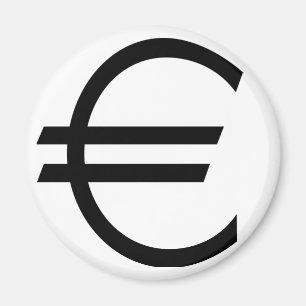 Imã Símbolo Euro