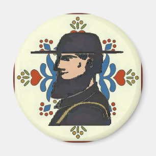 Imã Símbolo Hex Holandês Pennsylvania