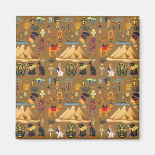 Imã Símbolo Hieróglifo Antiquado Egípcio