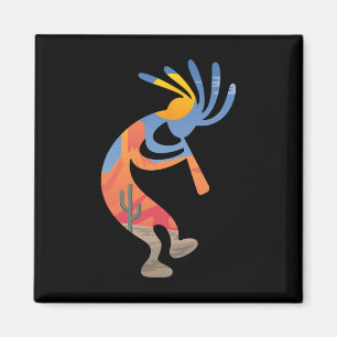 Imã Símbolo Kokopelli do Sudoeste da Usa Dança