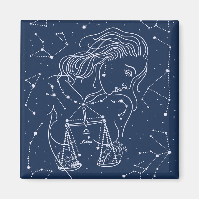 Imã Símbolo liar zodiaco (Frente)