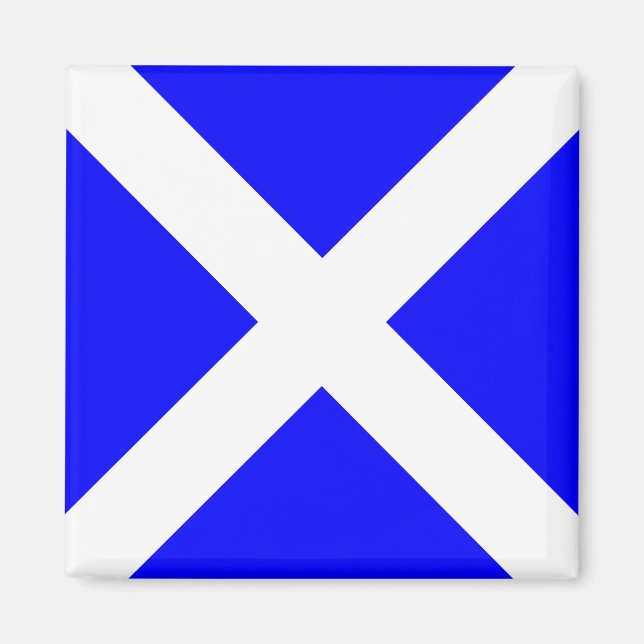 Imã Símbolo náutico alfabético - Sinal M (Mike) (Frente)