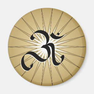 Imã Símbolo OM - Magnet