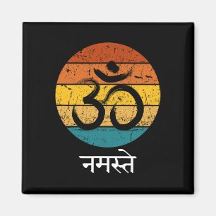 Imã Símbolo Om Namaste Ohm Hindu Zen Tantra Yoga Espír