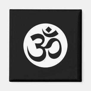 Imã Símbolo Om Ohm Aum Espiritual Yoga _3