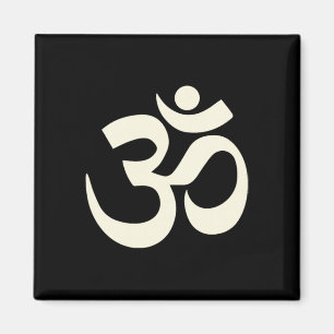 Imã Símbolo Om Omkar Aum Gráfico Espiritual Yoga Medit