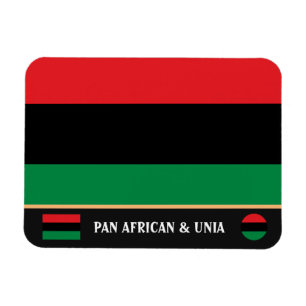 Ímã Símbolo Pan-Africano de Bandeira e União / leque