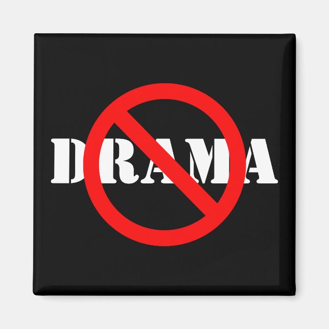 Imã Símbolo personalizável "Não" (Frente)