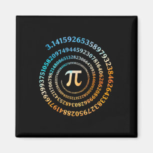 Imã Símbolo Pi-Day Retroativo Número Pi 3.14 Pi Dia M